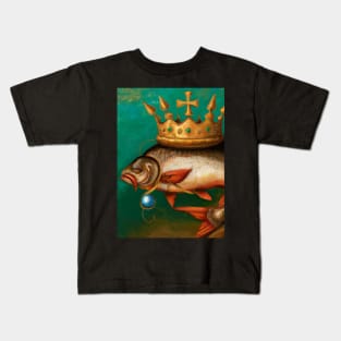 Fish with a Crown Kids T-Shirt